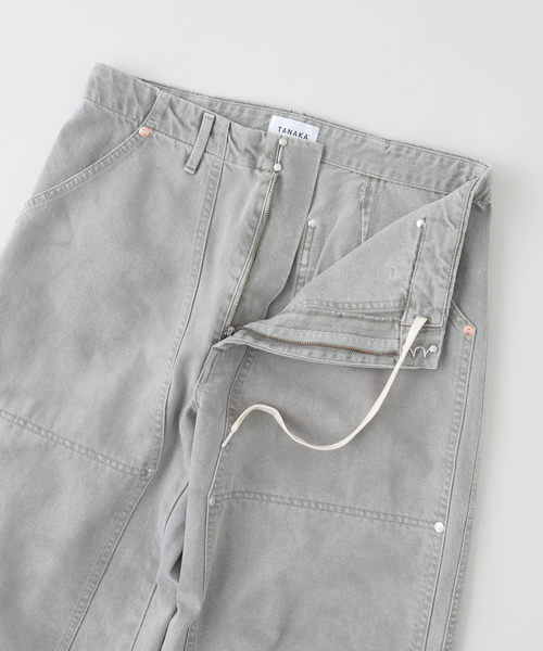 TANAKA(タナカ)の「TANAKA / タナカ WORK JEAN TROUSERS-FOGGY GREEN(デニムパンツ・メンズ・グリーン系その他・31)」の9枚目の写真