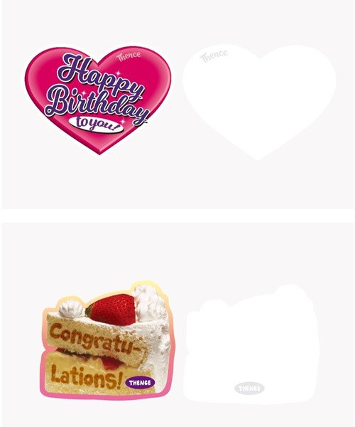 THENCE（デンス）の「THENCE／カードSET（ステーショナリー・レディース・その他1/その他2・0）」の20枚目の写真