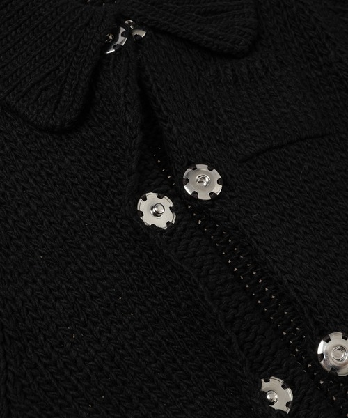 OUAT（オーユーエーティー）の「META KNIT（ニット/セーター・メンズ・パープル/ブラック/ブルーグレー・3/2）」の13枚目の写真