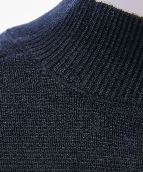 セール】裾フリルニットトップス[オフィスカジュアル 着回し抜群 大人