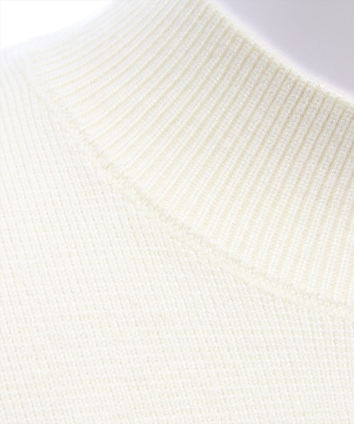 CLEAR BASIC（クリアベーシック）の「裾フリルニットトップス[オフィスカジュアル 着回し抜群 大人 フェミニン]≪AW新作≫（ニット/セーター・レディース・グレー/アイボリー/ブラック・F）」の9枚目の写真