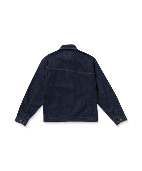 VOLCOM（ボルコム）の「VOLCOM POVJ DENIM JACKET/ボルコムデニムジャケット（デニムジャケット・メンズ・インディゴブルー・SMALL/MEDIUM/LARGE/X-LARGE）」の4枚目の写真