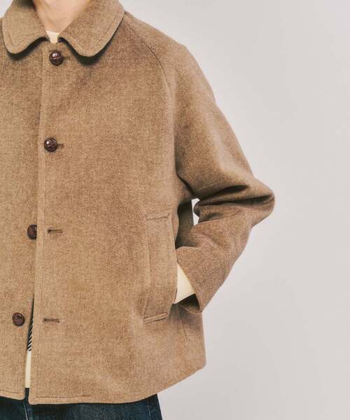 417 EDIFICE（フォーワンセブンエディフィス）の「ラウンドカラーブルゾン（その他アウター・メンズ・キャメル/ネイビー/チャコールグレー・LARGE/SMALL/MEDIUM）」の6枚目の写真