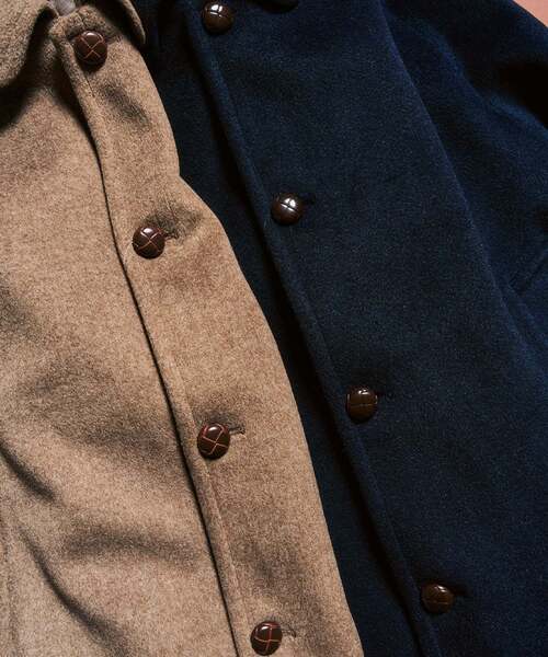 417 EDIFICE（フォーワンセブンエディフィス）の「ラウンドカラーブルゾン（その他アウター・メンズ・キャメル/ネイビー/チャコールグレー・LARGE/SMALL/MEDIUM）」の18枚目の写真