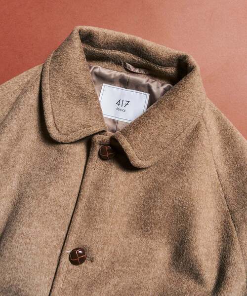 417 EDIFICE（フォーワンセブンエディフィス）の「ラウンドカラーブルゾン（その他アウター・メンズ・キャメル/ネイビー/チャコールグレー・LARGE/SMALL/MEDIUM）」の19枚目の写真