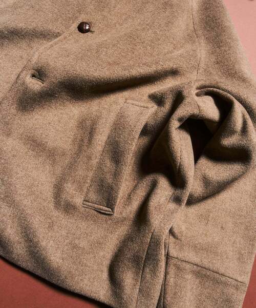 417 EDIFICE（フォーワンセブンエディフィス）の「ラウンドカラーブルゾン（その他アウター・メンズ・キャメル/ネイビー/チャコールグレー・LARGE/SMALL/MEDIUM）」の21枚目の写真