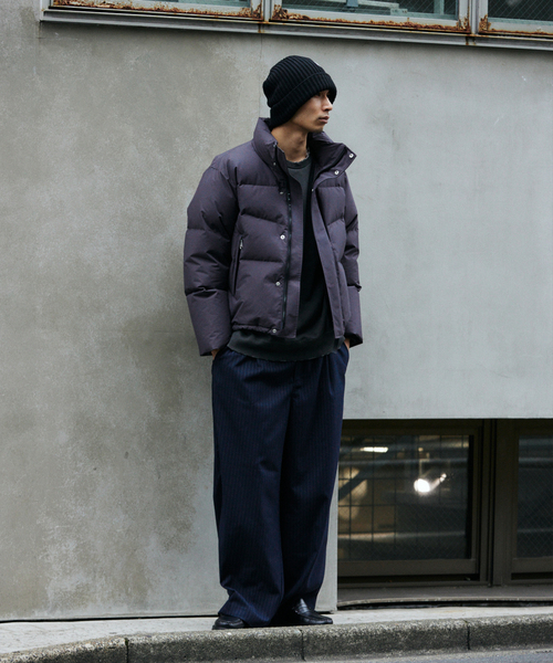 JOURNAL STANDARD（ジャーナルスタンダード）の「TR モダン ツイル ワイド スラックス / ストライプ / 無地（スラックス・メンズ・グレー/ネイビー/ブラック・SMALL/MEDIUM/LARGE）」の15枚目の写真