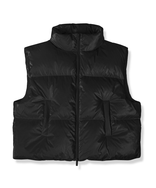 AVANDRESS(アバンドレス )の「Siberia Duck Stella Crop Vest IVORY(ダウンベスト・レディース・アイボリー・FREE)」の8枚目の写真