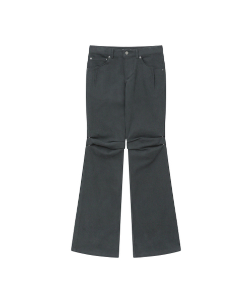 Miseki SEOUL(ミセキソウル)の「Shifted snap pants CHARCOAL(その他パンツ・レディース・その他・1/2)」の6枚目の写真