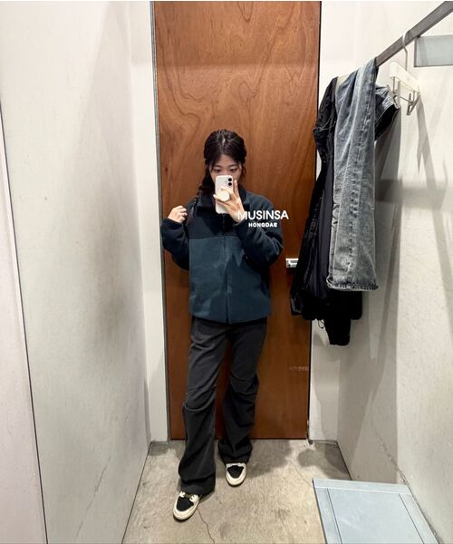 Miseki SEOUL(ミセキソウル)の「Shifted snap pants CHARCOAL(その他パンツ・レディース・その他・1/2)」の3枚目の写真