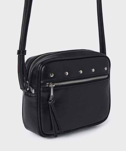 MUSINSA STANDARD WOMAN（ムシンサスタンダードウーマン）の「ウィメンズスタッズミニクロスバッグ[ブラック]（メッセンジャーバッグ・レディース・その他・FREE）」の7枚目の写真