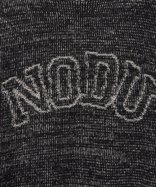 NODU（ノードユー）の「ロゴリングラウンドニット[ブラック]（ニット/セーター・メンズ・その他・MEDIUM/LARGE）」の9枚目の写真