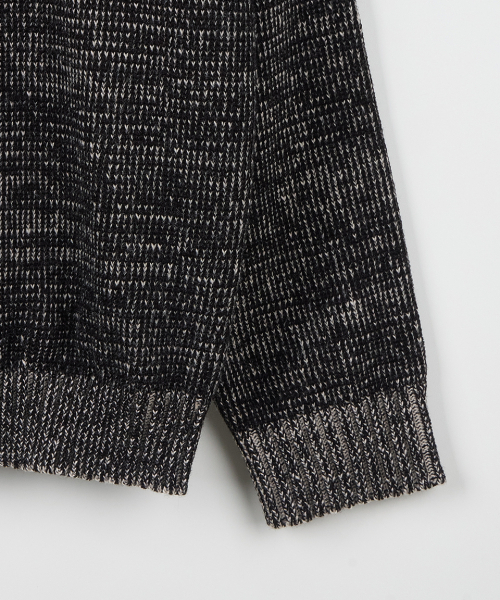 NODU（ノードユー）の「ロゴリングラウンドニット[ブラック]（ニット/セーター・メンズ・その他・MEDIUM/LARGE）」の11枚目の写真