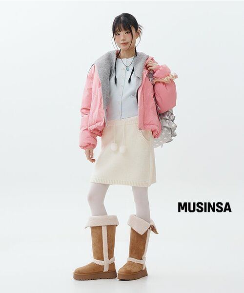 YOUHEE(ユヒ)の「SORBET PUFFER PINK(ダウンジャケット/コート・レディース・その他・FREE)」の12枚目の写真