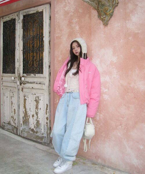YOUHEE(ユヒ)の「SORBET PUFFER PINK(ダウンジャケット/コート・レディース・その他・FREE)」の13枚目の写真