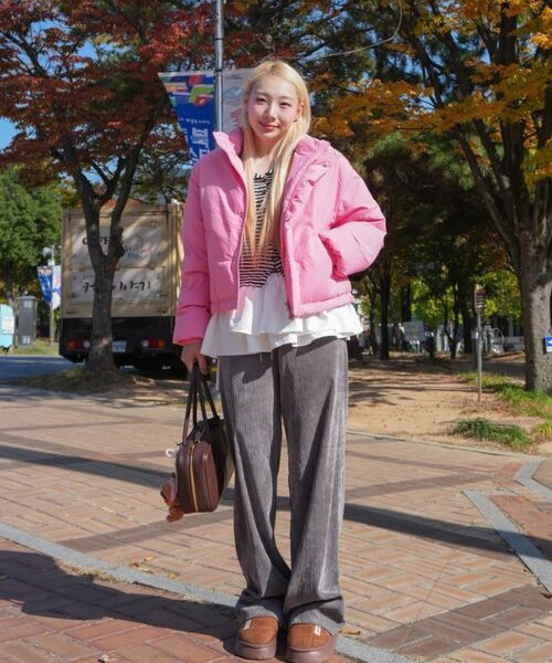 YOUHEE(ユヒ)の「SORBET PUFFER PINK(ダウンジャケット/コート・レディース・その他・FREE)」の14枚目の写真
