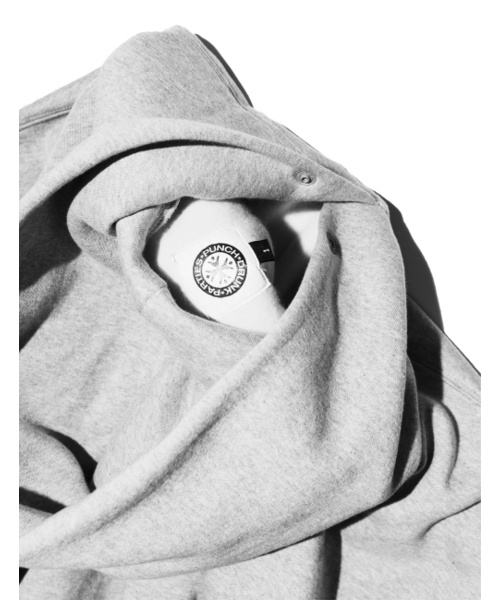 PUNCH DRUNK PARTIES（パンチドランクパーティーズ）の「Circle Logo Oversized Hoodie (GRAY)（パーカー・メンズ・その他・1/2/0/3）」の8枚目の写真