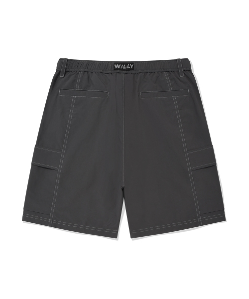 Wacky WiLLy（ワッキーウィリー）の「ナイロンリップストップカーゴショートパンツチャコール（その他パンツ・レディース・その他・X-LARGE/SMALL/MEDIUM/LARGE）」の3枚目の写真