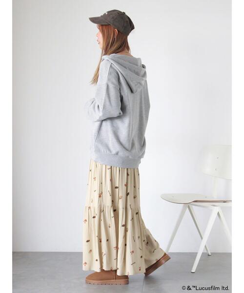 ehka sopo(エヘカソポ)の「STARWARS/総柄スカート(スカート・レディース・ベージュ/ブラック/カーキ・F)」の5枚目の写真