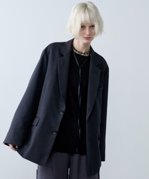 AFF AIVER（エイエフエフアイバー）の「AFF AIVER　ワイドスリーブエアリーテーラードジャケット（テーラードジャケット）」