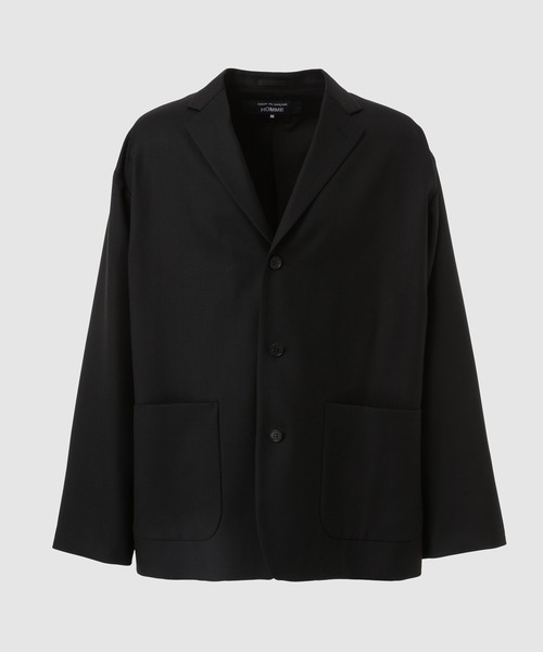 WOOL GABARDINE TAILORED JACKET（テーラードジャケット）｜COMME des