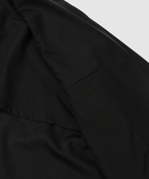 COMME des GARCONS HOMME(コム デ ギャルソン・オム)の「WOOL GABARDINE TAILORED JACKET(テーラードジャケット・メンズ・ネイビー/ブラック/チャコールグレー・S/L/M/XS)」の10枚目の写真