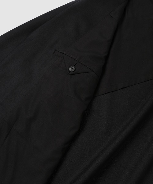 COMME des GARCONS HOMME(コム デ ギャルソン・オム)の「WOOL GABARDINE TAILORED JACKET(テーラードジャケット・メンズ・ネイビー/ブラック/チャコールグレー・S/L/M/XS)」の9枚目の写真
