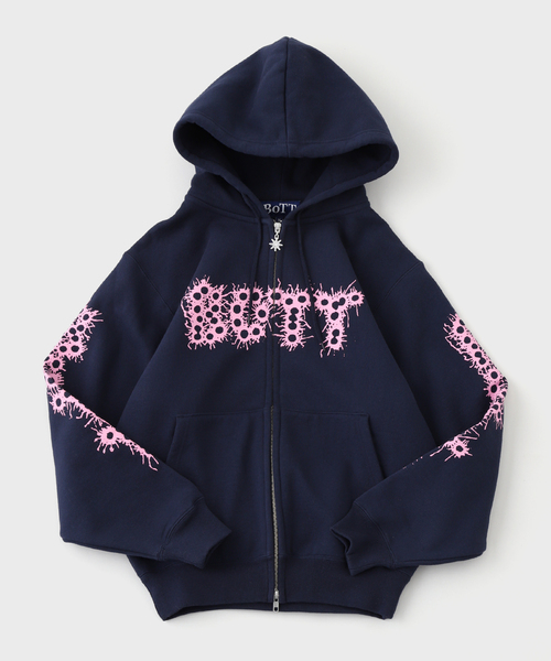 BoTT / ボット BANG LOGO ZIP HOODIE（パーカー）｜BOTT（ボット）の