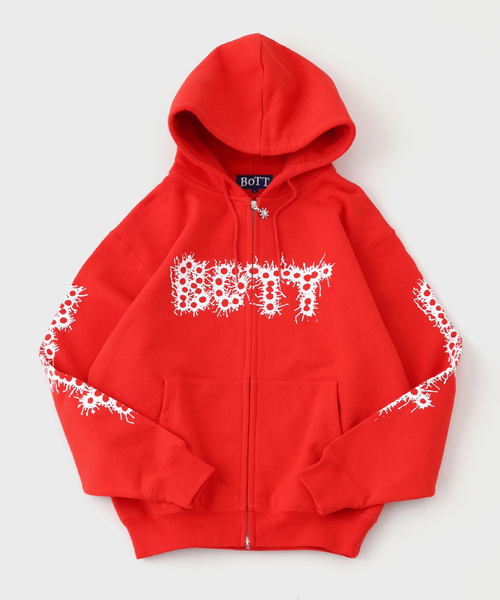 BoTT / ボット BANG LOGO ZIP HOODIE（パーカー）｜BOTT（ボット）の