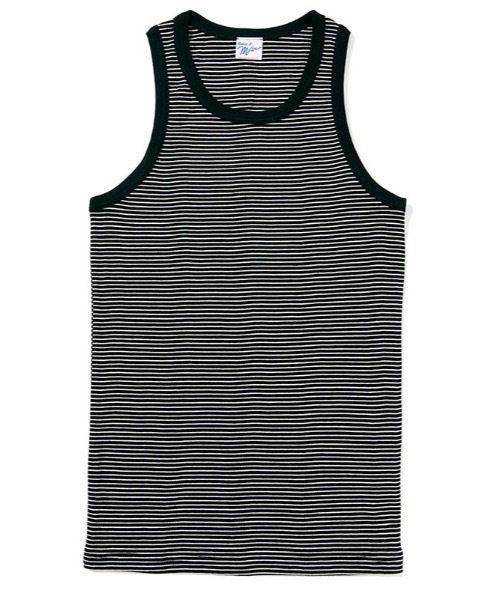 MILLER(ミラー)の「Robert P. Miller / パネルリブタンクトップ / 110C(タンクトップ・メンズ・ホワイト/ブラウン/ブラック/グレー/ブラック系その他・MEDIUM/LARGE/X-LARGE)」の3枚目の写真