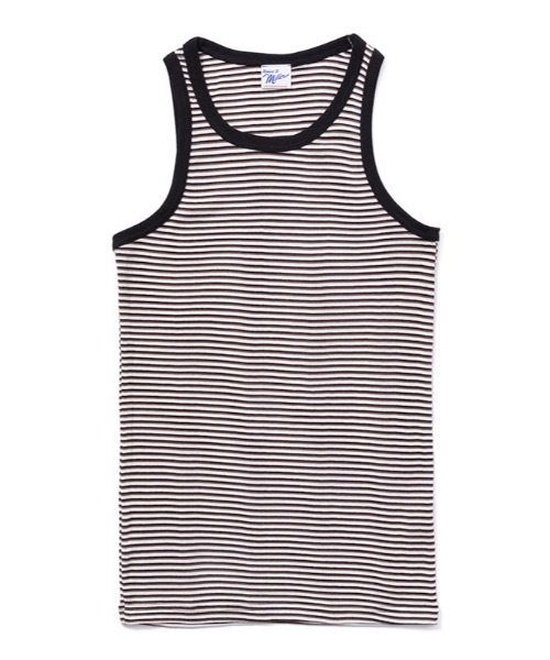 MILLER(ミラー)の「Robert P. Miller / パネルリブタンクトップ / 110C(タンクトップ・メンズ・ホワイト/ブラウン/ブラック/グレー/ブラック系その他・MEDIUM/LARGE/X-LARGE)」の5枚目の写真