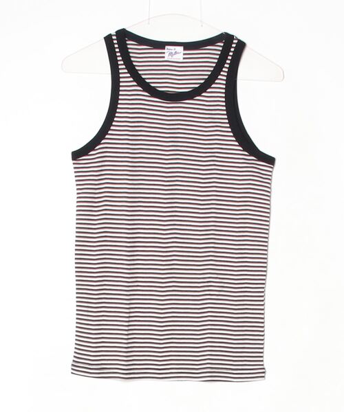 MILLER(ミラー)の「Robert P. Miller / パネルリブタンクトップ / 110C(タンクトップ・メンズ・ホワイト/ブラウン/ブラック/グレー/ブラック系その他・MEDIUM/LARGE/X-LARGE)」の10枚目の写真