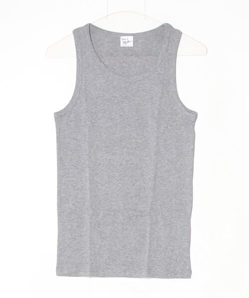 MILLER(ミラー)の「Robert P. Miller / パネルリブタンクトップ / 110C(タンクトップ・メンズ・ホワイト/ブラウン/ブラック/グレー/ブラック系その他・MEDIUM/LARGE/X-LARGE)」の12枚目の写真