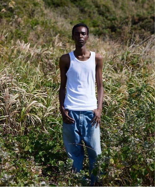 MILLER(ミラー)の「Robert P. Miller / パネルリブタンクトップ / 110C(タンクトップ・メンズ・ホワイト/ブラウン/ブラック/グレー/ブラック系その他・MEDIUM/LARGE/X-LARGE)」の7枚目の写真