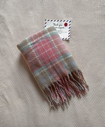 by muni:r | ロージーチェックマフラー(マフラー)