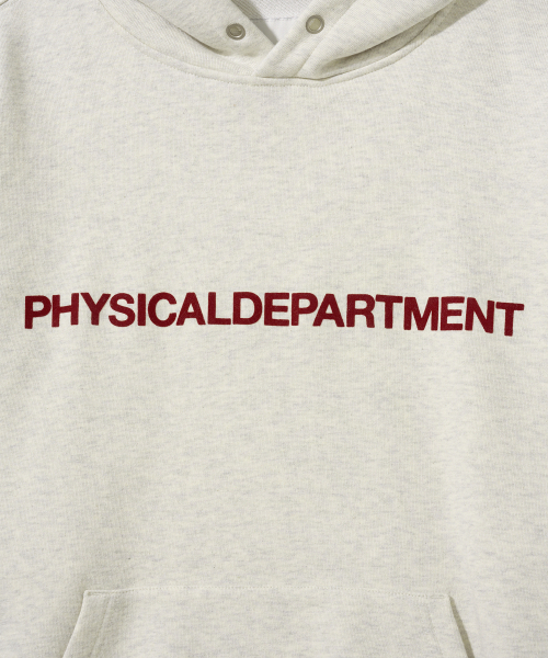 PHYSICAL DEPARTMENT(フィジカル デパートメント)の「P-Deptオリジナルロゴフードオートミール(パーカー・レディース・その他・SMALL/X-LARGE/MEDIUM/LARGE)」の3枚目の写真