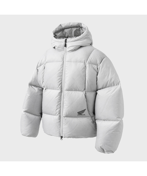 PHYPS MOTORCYCLE(フィップスモーターサイクル)の「H-Tech Dimensional Down Puffer Jacket Light Gray(ダウンジャケット/コート・レディース・その他・SMALL/MEDIUM/LARGE/X-LARGE)」の1枚目の写真