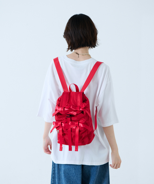 Casselini(キャセリーニ)の「【Casselini / キャセリーニ】ミニリボンバックパック(バックパック/リュック・レディース・レッド/ブラウン/ブラック/シルバー・フリー)」の12枚目の写真