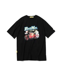 [パトワマット] フライングカーTシャツ(ブラック)