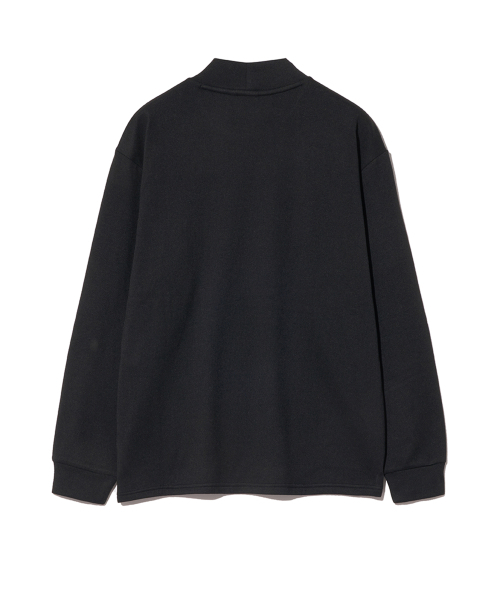 YALE(イェール)の「ソフトフリースモックネックロングスリーブ_ブラック(Tシャツ/カットソー・レディース・その他・X-SMALL/SMALL/MEDIUM)」の3枚目の写真