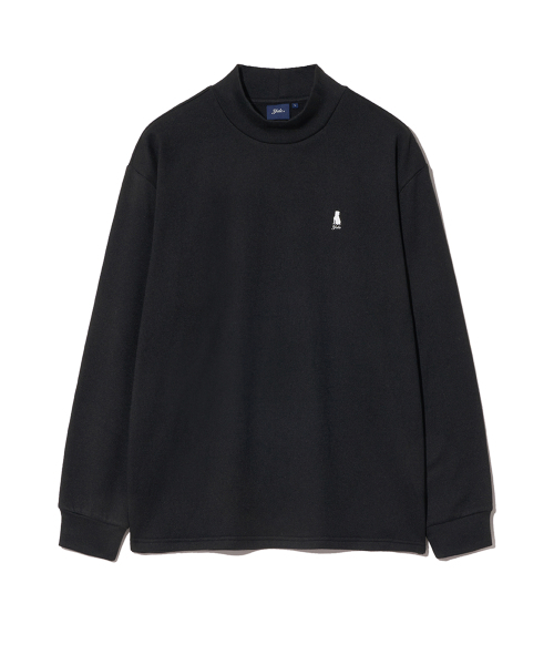 YALE(イェール)の「ソフトフリースモックネックロングスリーブ_ブラック(Tシャツ/カットソー・レディース・その他・X-SMALL/SMALL/MEDIUM)」の4枚目の写真