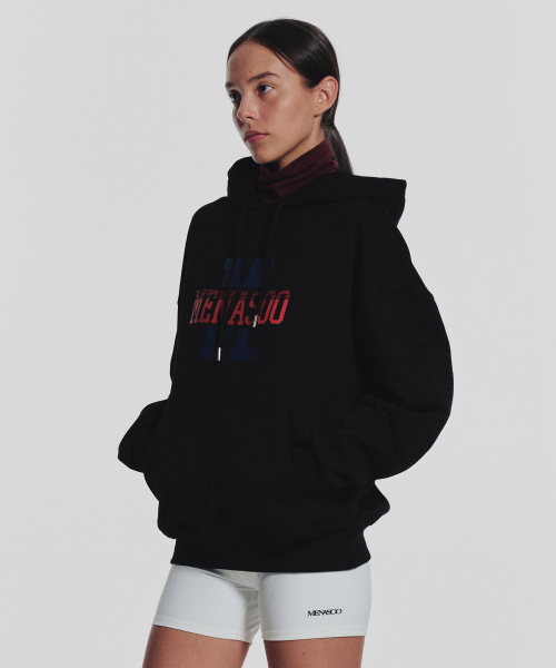 MENASOO(ミナス)の「Menasoo Basic Hoodie_Black(パーカー・レディース・ブラック・SMALL/MEDIUM)」の2枚目の写真