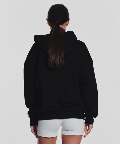 MENASOO(ミナス)の「Menasoo Basic Hoodie_Black(パーカー・レディース・ブラック・SMALL/MEDIUM)」の3枚目の写真