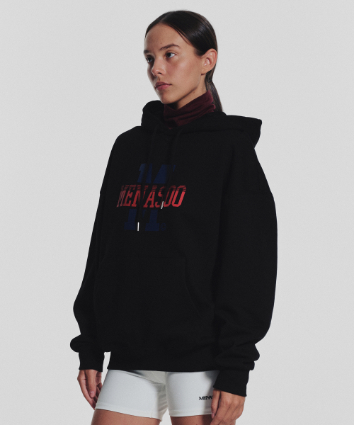 MENASOO(ミナス)の「Menasoo Basic Hoodie_Black(パーカー・レディース・ブラック・SMALL/MEDIUM)」の5枚目の写真
