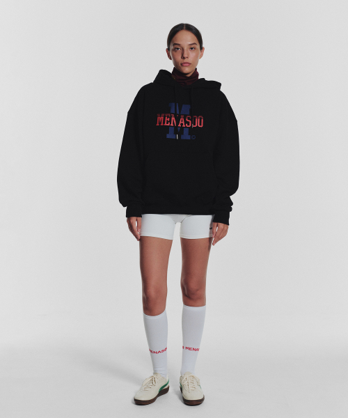 MENASOO(ミナス)の「Menasoo Basic Hoodie_Black(パーカー・レディース・ブラック・SMALL/MEDIUM)」の6枚目の写真