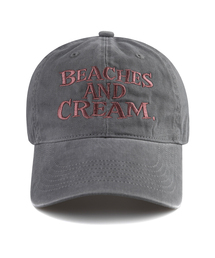 BEACHESANDCREAM（ビーチスアンドクリーム）の「Big Logo Cation Ball cap-Gray（キャップ）」