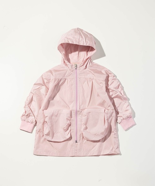 MARNI(マルニ)の「MARNI(マルニ)Kids & Junior ウィンドブレーカージャケット(ナイロンジャケット・キッズ・ライトピンク/ホワイト・8Y/4Y/6Y/10Y/12Y/14Y)」の1枚目の写真