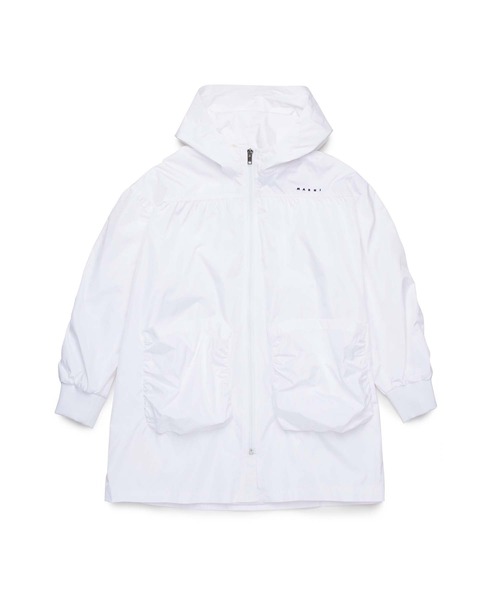 MARNI（マルニ）の「MARNI(マルニ)Kids & Junior ウィンドブレーカージャケット（ナイロンジャケット・キッズ・ライトピンク/ホワイト・8Y/4Y/6Y/10Y/12Y/14Y）」の2枚目の写真