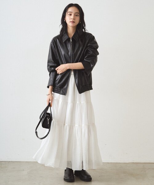 セール】フェイクレザージャケット（ベスト）｜LOUNGEDRESS（ラウンジ