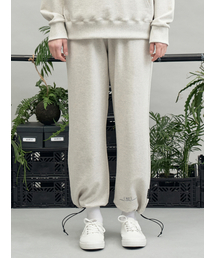 RE braces logo string pants (oatmeal)
